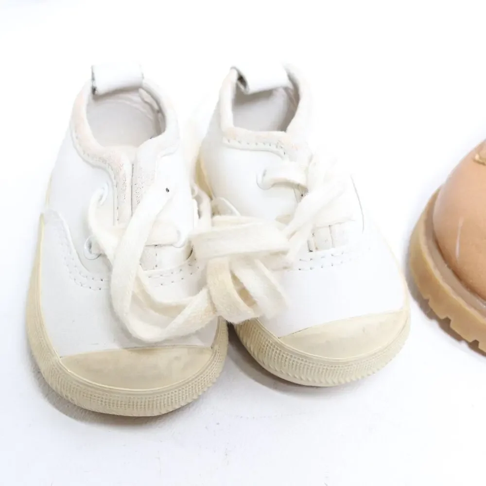 Boots pair sneakers